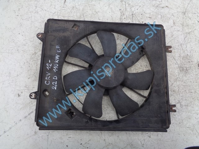 ventilátor chladiča na hondu crv, 2,2, mf022740-6220